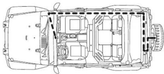 ALPINE HCE-TCAM1-WRA - Space Tire Camera and Light Installation - 2