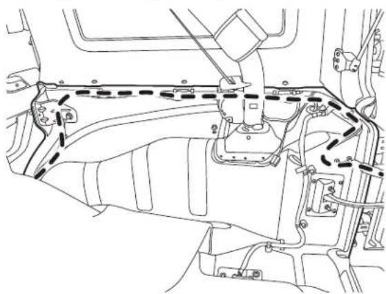 ALPINE HCE-TCAM1-WRA - Space Tire Camera and Light Installation - 3