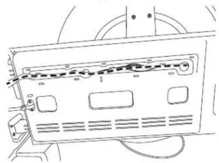 ALPINE HCE-TCAM1-WRA - Space Tire Camera and Light Installation - 5