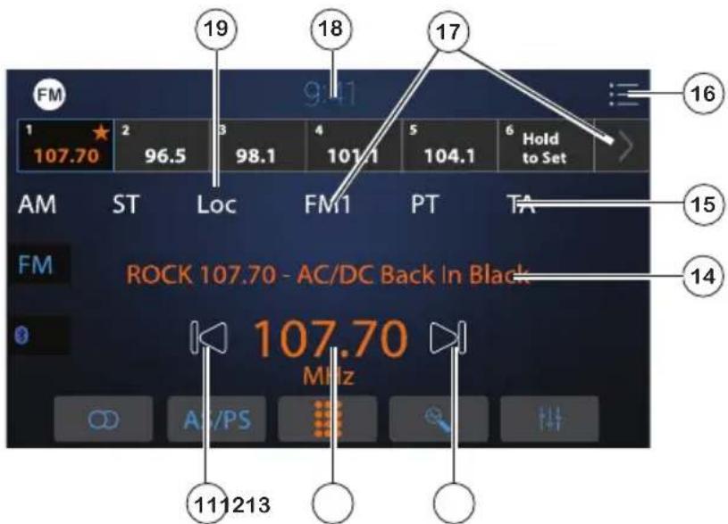 JENSEN CDR5620 - Tuner Operation - 1