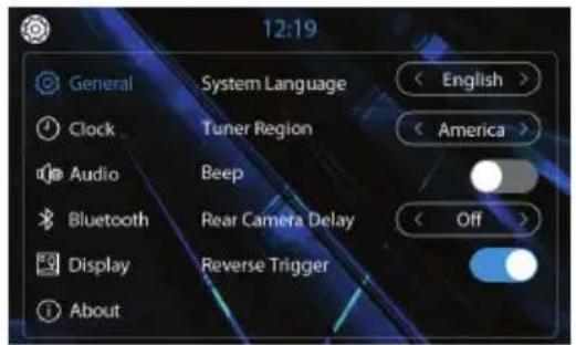 JENSEN CDR5620 - Main Menu Operation - 2