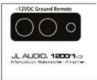 JL Audio Slash 1200/1v3 - REMOTE TURN-ON - 1