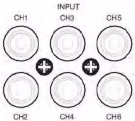 INPUT CH1 CH3 CH5 CH2 CH4 CH6