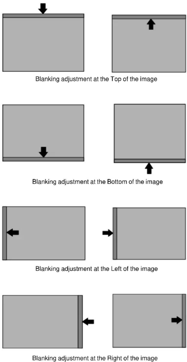 Barco Cine 5 - Blanking Adjustments - 3