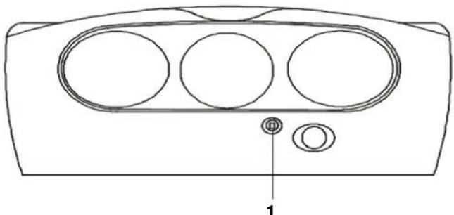Barco Cine 5 - Front Panel Terminology - 1
