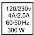 Barco Cine 5 - Power (mains) cord connection - 2
