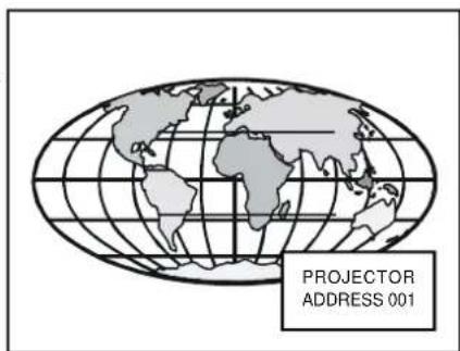 PROJECTOR ADDRESS 001