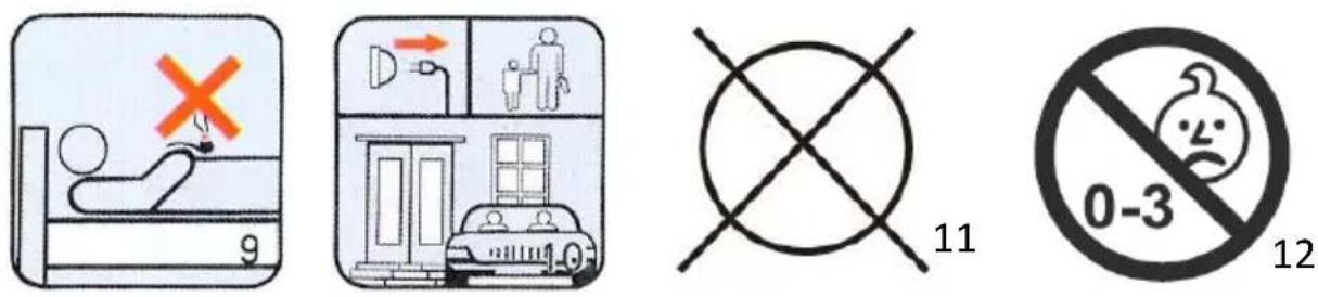 TERMOZETA TZR41 - PRECAUZIONI - 6