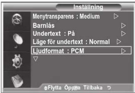 SAMSUNG LE37M86BC - Välja ljudformat - 1