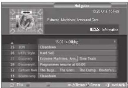 SAMSUNG LE37M86BC - Visa Elektronisk programguide - 2