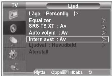 SAMSUNG LE37M86BC - Välja intern avstängning - 1