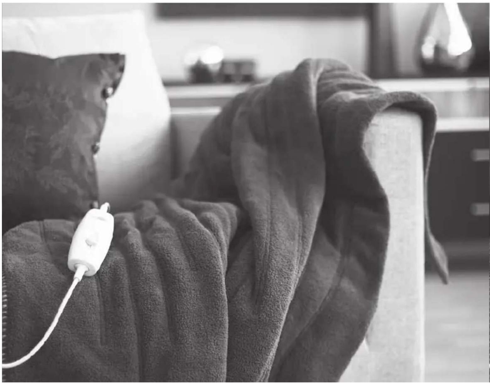 SUNBEAM Feel Perfect TR6100 - Heated Throw with SleepPerfect® Technology - 1