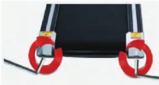 SereneLife SLFTRD50 - Running belt centering: - 2