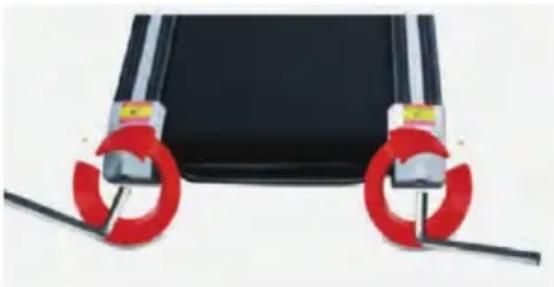SereneLife SLFTRD50 - Running belt centering: - 1