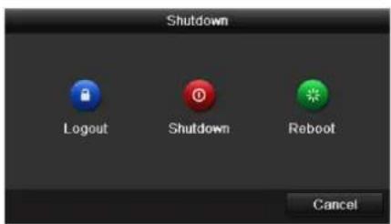 Hikvision DS-7616NI-VP - User Logout - 1