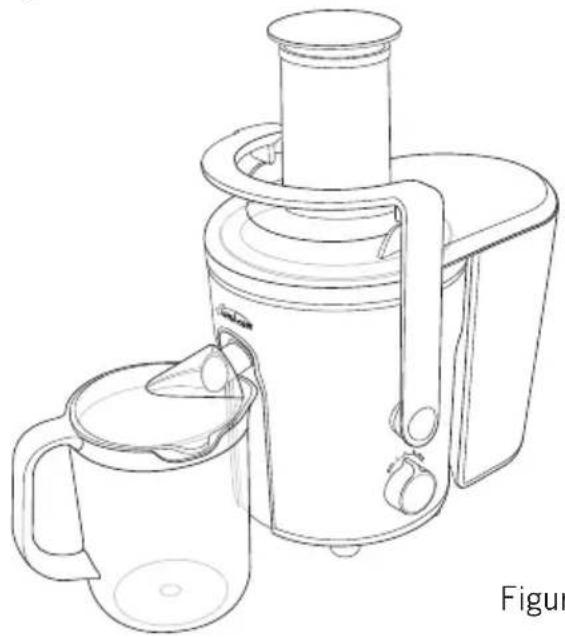 SUNBEAM Double Sieve Juicer Pro JE7800 - Assembling your Sunbeam Double Sieve Juicer (continued) - 4