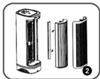 QLIMA A 68 - UV LAMP NOTICE WARNING - 2