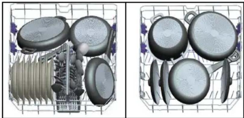 TELEFUNKEN TFVGS60X20A - Alternative basket loads Lower Basket - 1