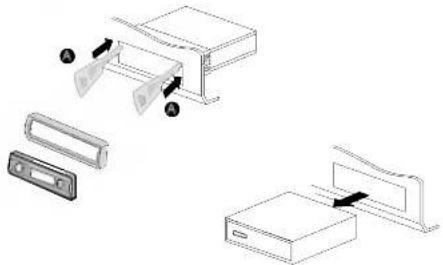LG LAB-M7500 - When removing the unit from the installation sleeve - 1
