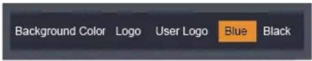 Background Color Logo User Logo Blue Black