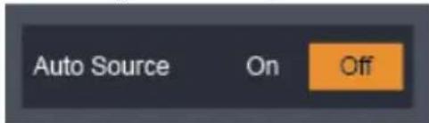 Auto Source On Off