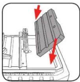 Ozito TCS-115 - Fitting the blade guard - 7