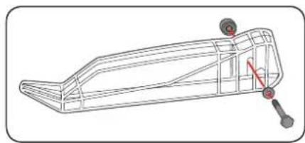 Ozito TCS-115 - Fitting the blade guard - 8