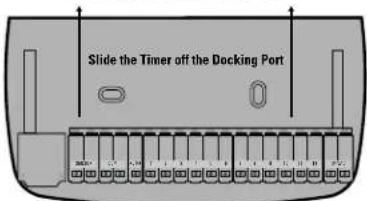 Slide the Timer off the Docking Port
