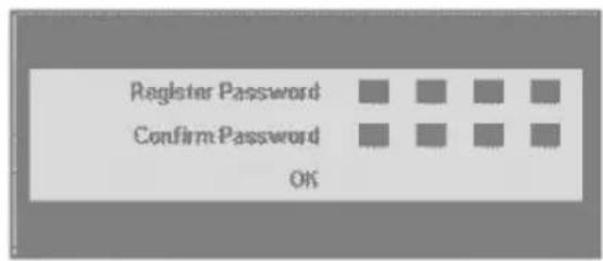 Register Password Confirm Password OK