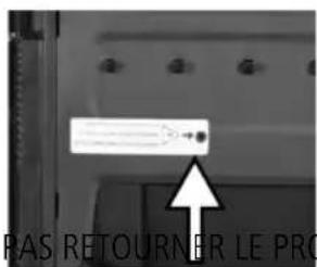 PAS RETOURNER LE PRO