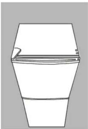 Norpole NPDR340STE - CHANGING THE REVERSIBLE DOOR - 7