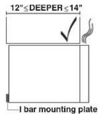 MAYTAG UMV1160CB - Installation Dimensions - 2