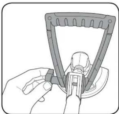 Ozito PXCGTABLC-218E - Fitting the Secondary Handle - 1