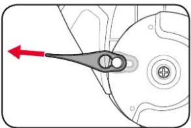 Ozito PXCGTABLC-218E - Attaching a Blade - 2