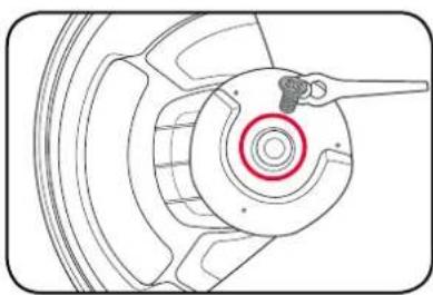 Ozito PXCGTABLC-218E - Fitting the Spindle Plate - 1