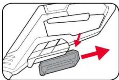 Ozito PXCGTABLC-218E - Inserting & Removing the Battery - 2