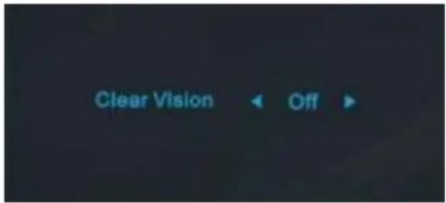 Clear Vision ← Off ►