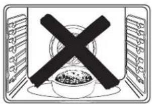 Symbolic image showing a crossed-out black cross over a bowl of food, enclosed in a rectangular frame with menu-like windows on both sides.