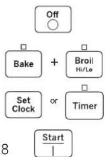 Mabe EML27WWF0 - How to Set Sabbath Feature for Timed Baking- Immediate Start and Automatic Stop - 1