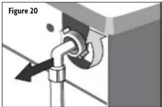 Magic Chef MCSCWD20B3 - CLEANING THE INLET FILTER - 1