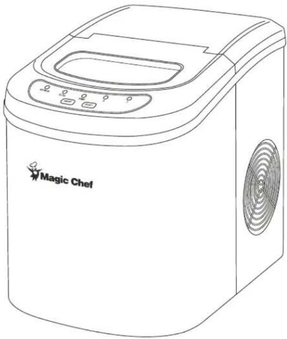 Magic Chef MCIM22W - Countertop Ice Maker - 1