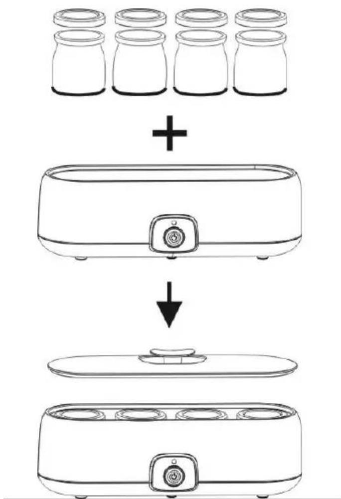 GORENJE JM20W - Making yoghurt: - 1