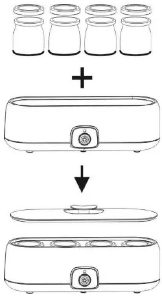 GORENJE JM20W - Правење јогурт: - 1