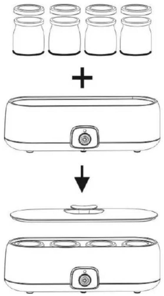 GORENJE JM20W - Prepararea iaurtului: - 1