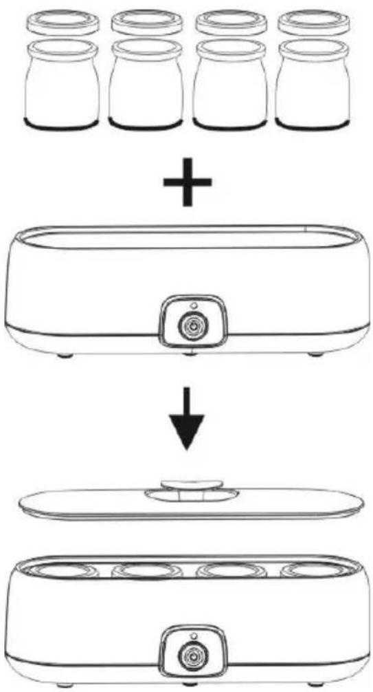GORENJE JM20W - Herstellung von Joghurt - 1