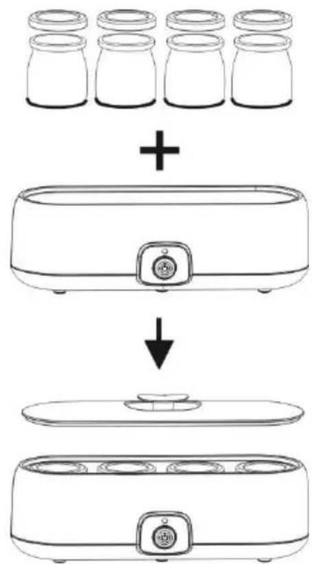 GORENJE JM20W - Приготовление йогурта - 1
