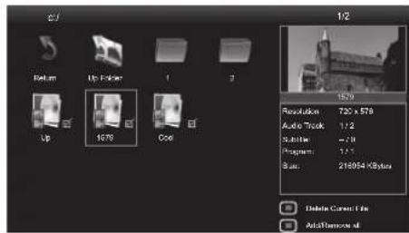 2/1 Return Up Folder 1 3 Up 1676 Coe 1/2 Resolution: 720 x 579 Audio Tracks: 1.2 Satellite: -2.0 Programs: 1.1 Base: 210954 KB/share Delete Correct File Add Transactions