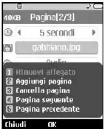 40KB Pagina[2/3] 5 secondi gabbiano.jpg 1 Rimuovi allegato 2 Aggiungi pagina 3 Cancella pagina 4 Pagina seguente 5 Pagina precedente Chiudi OK