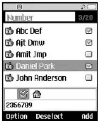 Number 3/20 Abc Def Ajt Dmw Amit Jmp Daniel Park John Anderson 2356789 Option Deselect Add