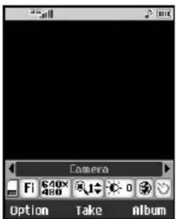 Camera File 640x 480 Option Take album